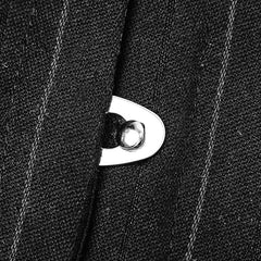 WY-884 Punk Military Uniform Striped Steel Boned Overbust Corset?-??Punk Rave Clothing