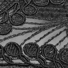 WS-265 Gothic black Phoenix Velvet Gloves Vintage Armwarmers Accessories?-??Punk Rave Clothing