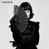 WLS-051 Lolita Imitation Rabbit Fur Tassel Velvet Gloves Accessories?-??Punk Rave Clothing