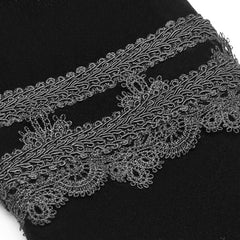 WY-950 Gothic Dark black Printed Velvet Swallowtail Coat Jacket?-??Punk Rave Clothing