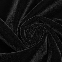 WY-950 Gothic Dark black Printed Velvet Swallowtail Coat Jacket?-??Punk Rave Clothing