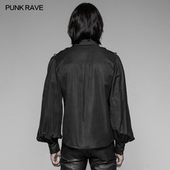 WY-914 Mens Vintage Long Sleeves Gothic Shirt With Chinese Disa Floret Design?-??Punk Rave Clothing