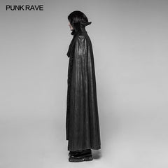 WY-934 Dracula Gorgeous Gothic Cape Cloak Embossed Velvet Long Coat?-??Punk Rave Clothing