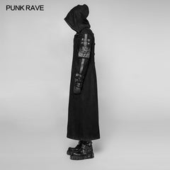 WY-933 Diablo Assassin Killer Dark Punk Hooded Long Coat Jacket For Men?-??Punk Rave Clothing
