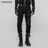 WK-339 Mens Punk Decadent Crack Personality Pants Hand-painted Trousers?-??Punk Rave Clothing