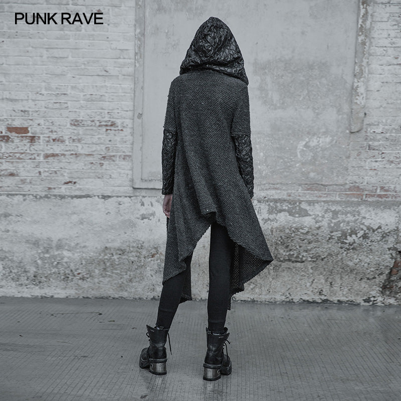 WM-045 Gothic Spooky Witch Wool Sweater Cardigan For Women?-??Punk Rave Clothing