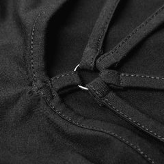 OPQ-395 Sexy Front Cross V Collar Backless Tight Strap Dress?-??Punk Rave Clothing