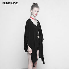 OPY-316 Astrologers Series Printing Moon Design Punk Cloak Multi-use Shawl Suntan-Proof Wear?-??Punk Rave Clothing