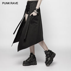 OQ-380 Punk Daily Half Skirt Accessories?-??Punk Rave Clothing