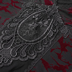 OQ-388 Gothic Goddess Classical Mid-length Dress?-??Punk Rave Clothing