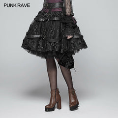 WS-281 Steampunk Adjustable Skirt Cover Vintage Gothic Accessories?-??Punk Rave Clothing