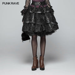 WS-281 Steampunk Adjustable Skirt Cover Vintage Gothic Accessories?-??Punk Rave Clothing