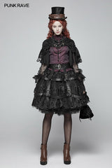 WS-281 Steampunk Adjustable Skirt Cover Vintage Gothic Accessories?-??Punk Rave Clothing