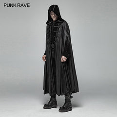 WY-1013 Gothic Mens black Retro Mystic Cloak?-??Punk Rave Clothing