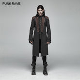 WY-997 Steampunk Mens Mid-length Coat?-??Punk Rave Clothing