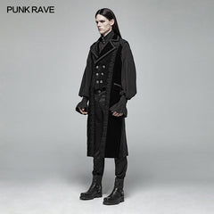 WY-1015 Victoria Gorgeous Dark-textured Gothic Long Vest?-??Punk Rave Clothing