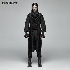 WY-1015 Victoria Gorgeous Dark-textured Gothic Long Vest?-??Punk Rave Clothing