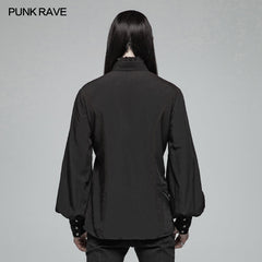 WY-1029 Gothic Mens Daily Wear Thin Shirts?-??Punk Rave Clothing
