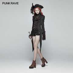 WY-982 Gothic Dress Swallow Tail Coat?-??Punk Rave Clothing