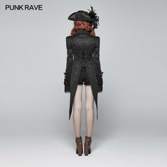 WY-982 Gothic Dress Swallow Tail Coat?-??Punk Rave Clothing