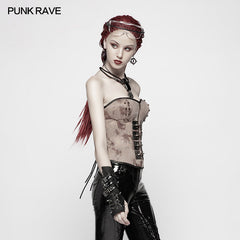 WY-962 Steampunk Corset Sweetheart Neck Shapewear?-??Punk Rave Clothing