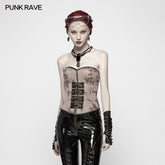 WY-962 Steampunk Corset Sweetheart Neck Shapewear?-??Punk Rave Clothing