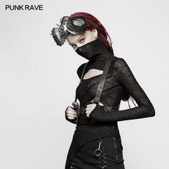 WS-282 Punk Non-stretchy PU Leather Vest Accessories?-??Punk Rave Clothing
