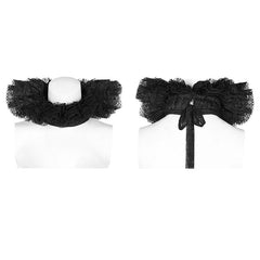 WS-294 Victoria Ruffle Lace Decoration Collar?-??Punk Rave Clothing