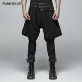 WK-359 Steampunk Breeches Half Bloom Pants With Bullet Decoration?-??Punk Rave Clothing