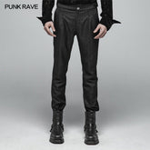 OK-362 Men Simple Daily Wear Gothic Trousers?-??Punk Rave Clothing