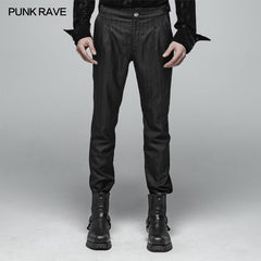 OK-362 Men Simple Daily Wear Gothic Trousers?-??Punk Rave Clothing