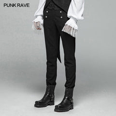 OK-360 Men Gothic Daily Trousers?-??Punk Rave Clothing
