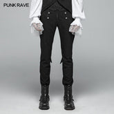 OK-360 Men Gothic Daily Trousers?-??Punk Rave Clothing
