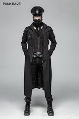 WS-300 Punk Dark Mask For Male And Female With Studded Decoration?-??Punk Rave Clothing