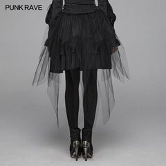 WLQ-091 Lolita Butterfly Mesh Half Skirt?-??Punk Rave Clothing