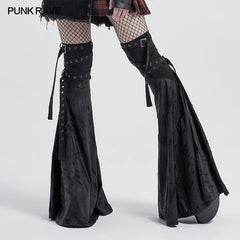 WS-396JTF Punk horn leg sleeve?-??Punk Rave Clothing