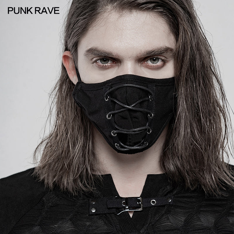 WS-381KZM Daily punk strapping mask?-??Punk Rave Clothing