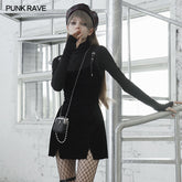 OPQ-848 Punk straps small A shape dress?-??Punk Rave Clothing