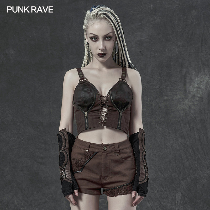 WT-542DQF 2021 Steampunk vest?-??Punk Rave Clothing