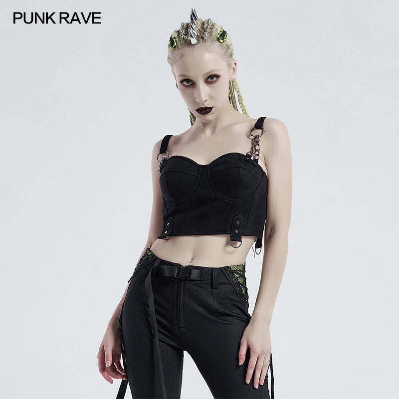WY-1199SYF 2021 PUNK VEST Tank Top?-??Punk Rave Clothing
