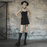 OPQ-656LQF Sexy punk street slip dress?-??Punk Rave Clothing