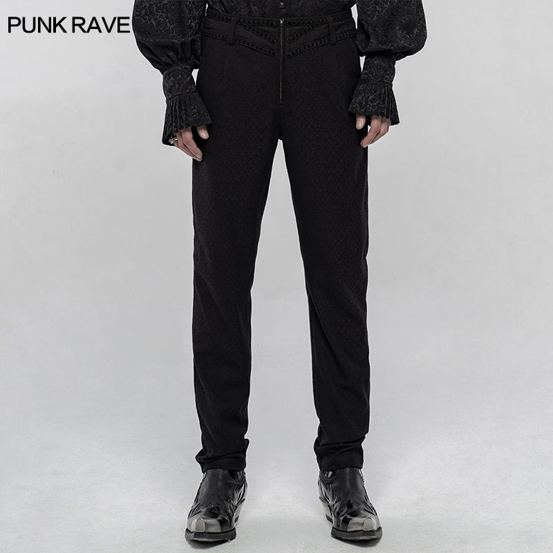 WK-432XCM Gothic gorgeous pants?-??Punk Rave Clothing