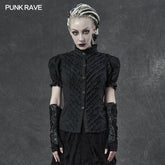 WY-1276CDF Steampunk short-sleeved shirt?-??Punk Rave Clothing