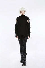 OPY-243 Fashion Segmented Sleeve Hoodies Punk Jacket?-??Punk Rave Clothing