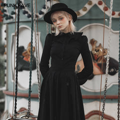 OPY-432CCF Dark Lotus Collar Shirt?-??Punk Rave Clothing