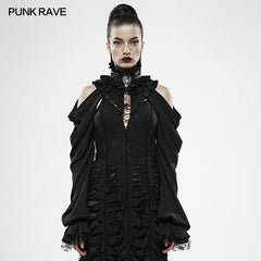 WY-1128 The Queens Gift Gorgeous Off Shoulder Shawl?-??Punk Rave Clothing