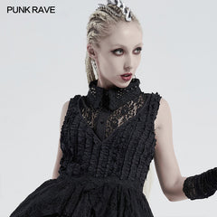 WS-411LHF Gothic independent lace collar?-??Punk Rave Clothing