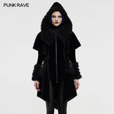 WY-1221ECF Gothic fake two cloaks?-??Punk Rave Clothing