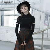 OPT-535TCF LOGO printing functional fitted T-shirt?-??Punk Rave Clothing