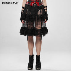 WLQ-095BQF Lolitas taboo cage skirt?-??Punk Rave Clothing